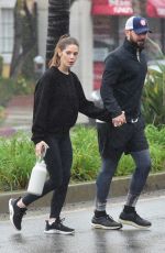ASHLEY GREENE and Paul Khoury Out in Studio City 01/09/2023