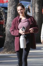 ASHLEY GREENE Oout for Workout Session in Studio City 01/19/2023