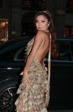 ASHLEY PARK Arrives at Rahul Mishra Show at Paris Fashion Week 01/23/2023