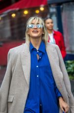 ASHLEY ROBERTS Leaves Global Radio Studios in London 01/05/2023