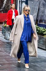 ASHLEY ROBERTS Leaves Global Radio Studios in London 01/05/2023