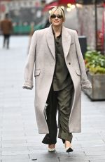 ASHLEY ROBERTS Leaves Global Studios in London 01/06/2023