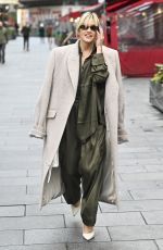 ASHLEY ROBERTS Leaves Global Studios in London 01/06/2023