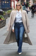 ASHLEY ROBERTS Leaves Heart Radio in London 01/24/2023