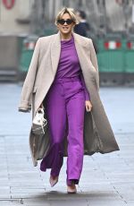 ASHLEY ROBERTS Leaving Global Studios in London 01/23/2023