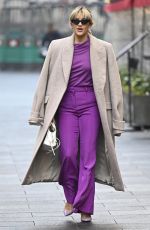 ASHLEY ROBERTS Leaving Global Studios in London 01/23/2023