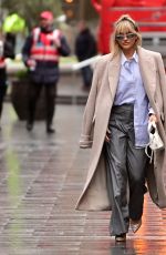 ASHLEY ROEBRTS at Global Radio Studios in London 01/12/2023