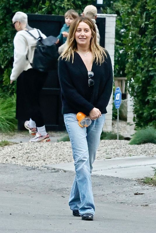 ASHLEY TISDALE Out and About in Studio City 01/29/2023
