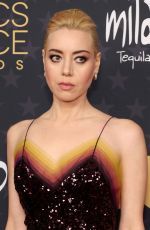 AUBREY PLAZA at 28th Annual Critics Choice Awards in Los Angeles 01/15/2023