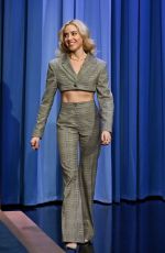 AUBREY PLAZA at Tonight Show Starring Jimmy Fallon 01/16/2023