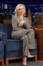 AUBREY PLAZA at Tonight Show Starring Jimmy Fallon 01/16/2023