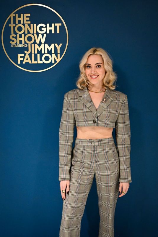 AUBREY PLAZA at Tonight Show Starring Jimmy Fallon 01/16/2023