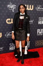 AYO EDEBIRI at 28th Annual Critics Choice Awards in Los Angeles 01/15/2023