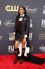 AYO EDEBIRI at 28th Annual Critics Choice Awards in Los Angeles 01/15/2023