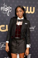 AYO EDEBIRI at 28th Annual Critics Choice Awards in Los Angeles 01/15/2023