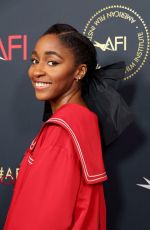 AYO EDEBIRI at AFI Awards Luncheon in Beverly Hills 01/13/2023