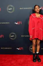 AYO EDEBIRI at AFI Awards Luncheon in Beverly Hills 01/13/2023