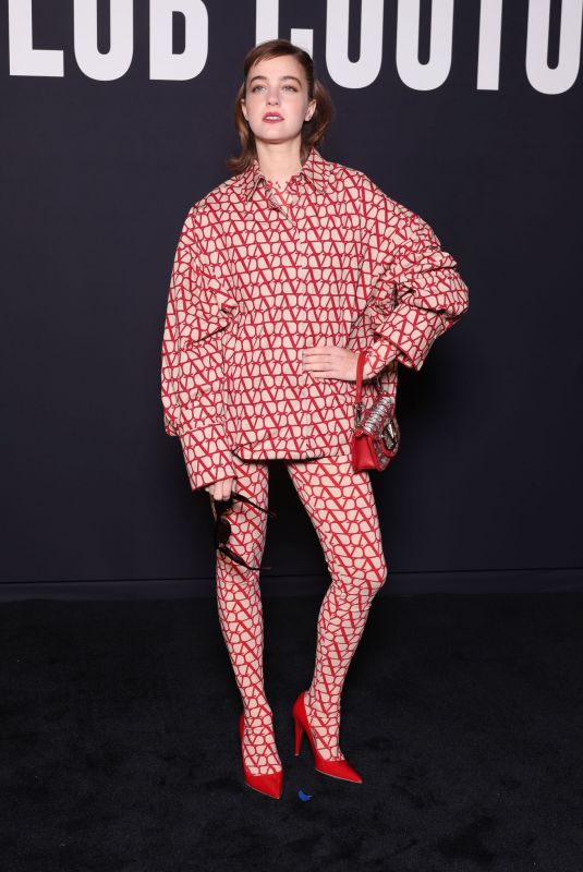 BEATRICE GRANNO at Valentino Haute Couture Spring/summer 2023 Show at Paris Fashion Week 01/25/2023