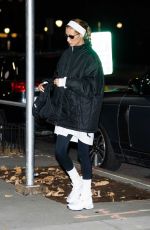 BELLA HADID Out and About in New York 01/17/2023