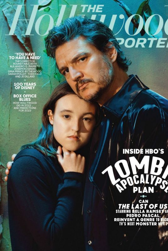 BELLA RAMSEY in Pedro Pascal in The Hollywood Reporter, January 2023