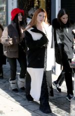 BELLA THORNE Out at Sundance Film Festival in Park City 01/21/2023