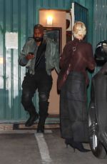 BIANCA CENSORI and Kanye West Leaves Melrose Tanning Salon in West Hollywood 01/24/2023