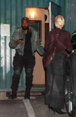 BIANCA CENSORI and Kanye West Leaves Melrose Tanning Salon in West Hollywood 01/24/2023
