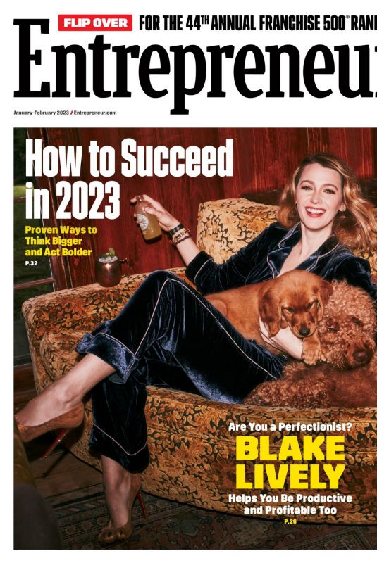 BLAKE LIVELY in Entrepreneur Magazine, January/February 2023