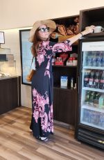 BLANCA BLANCO Arrives at Starbucks on Catalina Island 01/08/2023