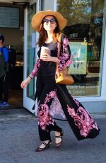 BLANCA BLANCO Arrives at Starbucks on Catalina Island 01/08/2023
