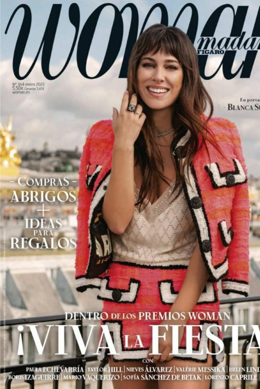 BLANCA SUAREZ in Woman Magazine, Spain January 2023