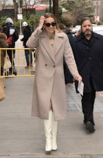 BRIANNE HOWEY Arrives at The View in New York 01/25/2023