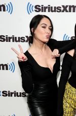 BRIE and NIKKI BELLA at Sirusxm Studios in New York 01/23/2023