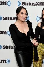 BRIE and NIKKI BELLA at Sirusxm Studios in New York 01/23/2023