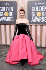 BRITT LOWER at 80th Annual Golden Globe Awards in Beverly Hills 01/10/2023