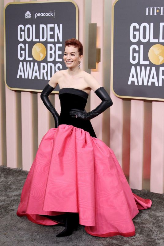 BRITT LOWER at 80th Annual Golden Globe Awards in Beverly Hills 01/10/2023