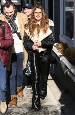 BROOKE SHIELDS Out at Sundance Film Festival in Park City 01/21/2023