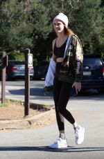 CARA DELEVINGNE and Out Hiking with Girlfriend MINKE in Los Angeles 01/26/2023