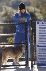 CARA DELEVINGNE Out at a Dog Park in Los Angeles 01/22/2023