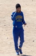 CARA DELEVINGNE Out at a Dog Park in Los Angeles 01/22/2023
