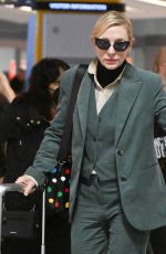 CATE BLANCHETT Arrives at JFK Airport in New York 01/04/2023