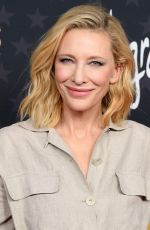 CATE BLANCHETT at 28th Annual Critics Choice Awards in Los Angeles 01/15/2023