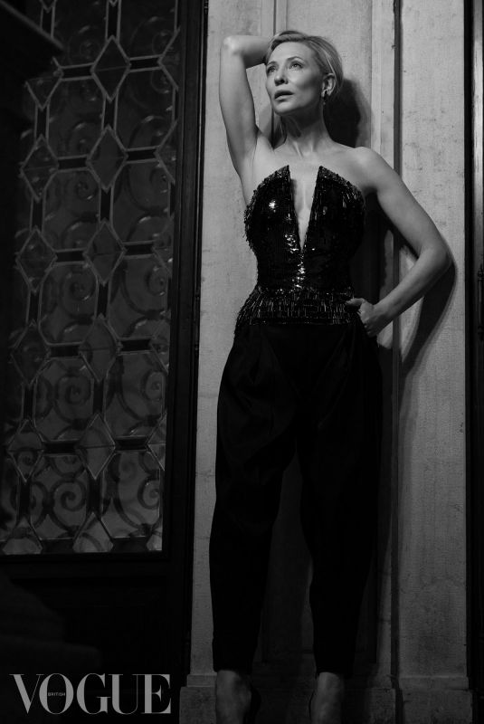 CATE BLANCHETT for British Vogue