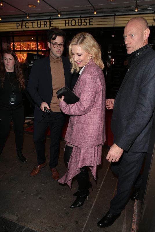 CATE BLANCHETT Leaves Tar Premiere in London 01/11/2023