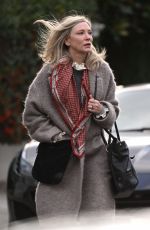 CATE BLANCHETT on the Set of Disclaimer in London 01/18/2023
