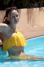 CHANELLE HAYES in Bikini on Holiday in Greece 01/06/2023