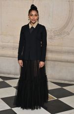 CHARITHRA CHANDRAN at Christian Dior Fashion Show in Paris 01/23/2023