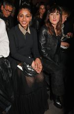 CHARITHRA CHANDRAN at Christian Dior Fashion Show in Paris 01/23/2023