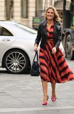 CHARLOTTE HAWKINS at Global Radio in London 01/13/2023
