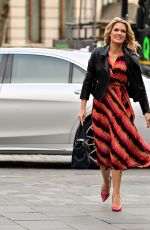 CHARLOTTE HAWKINS at Global Radio in London 01/13/2023